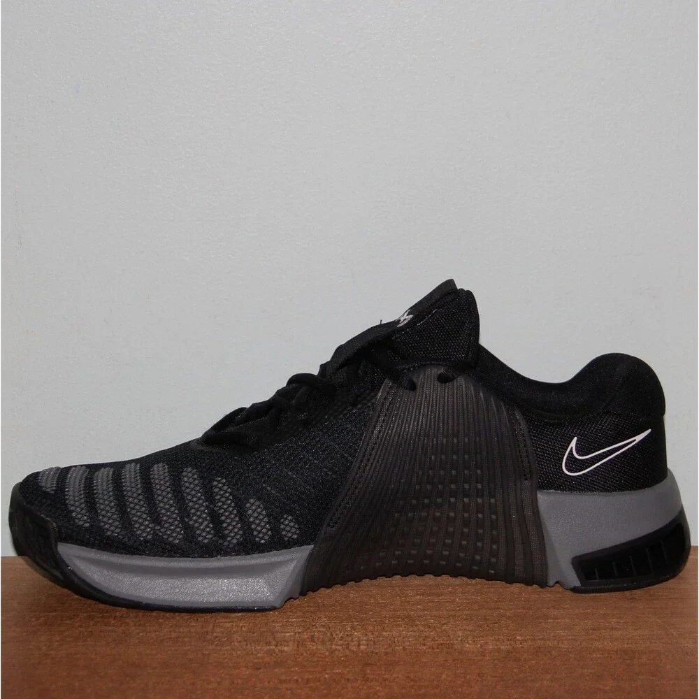 Nike Metcon 9 CrossFit Training Shoes Womens 8.5 11 Black Grey White